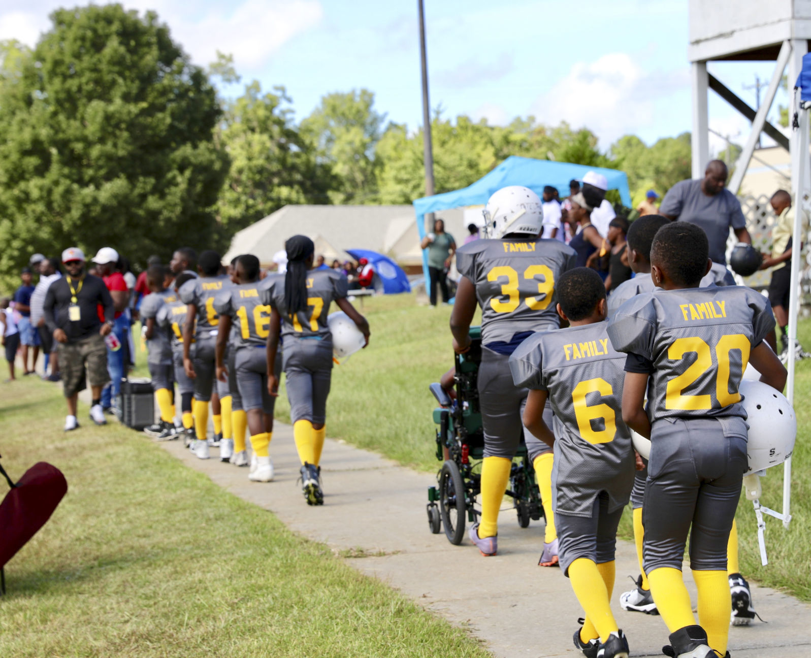 Youth Football Jamboree in St. Matthews